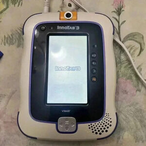 VTECH INNOTAB 3 KIDS TABLET WITH 2 GAMES Only Works When Plugged Into The Wall